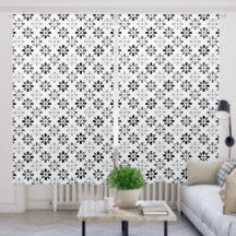 Motif floral fantaisiste de couleur personnalisée