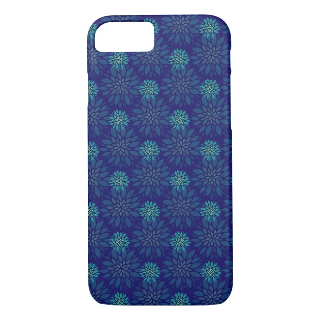 Motif floral iPhone 8/7 Coque (Dos)
