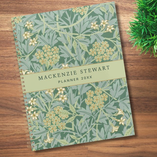 Motif floral jasmin vert 2026 (Créateur téléchargé)
