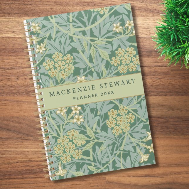 Motif floral jasmin vert 2026 (Créateur téléchargé)