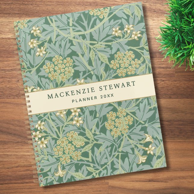 Motif floral jasmin vert 2026 (Créateur téléchargé)