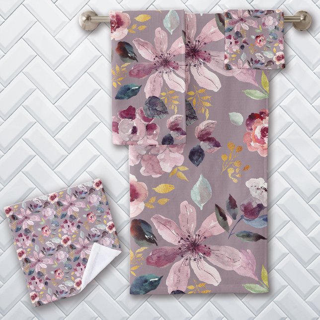 Motif floral lilas (Créateur téléchargé)