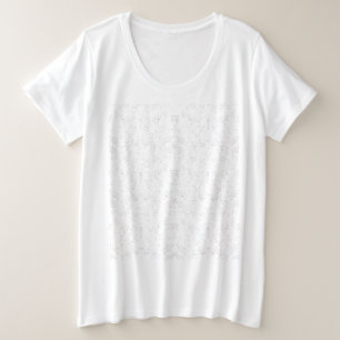 Motif floral monochrome – Art élégant sans couture