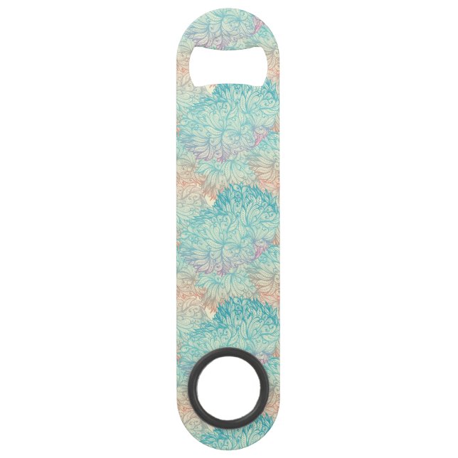 Motif floral multicolore de griffonnage (Devant)