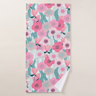 motif floral pastel Abstrait. Beau flo rose