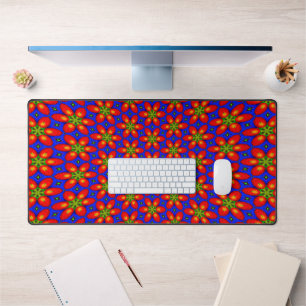 Motif Floral Rouge mou