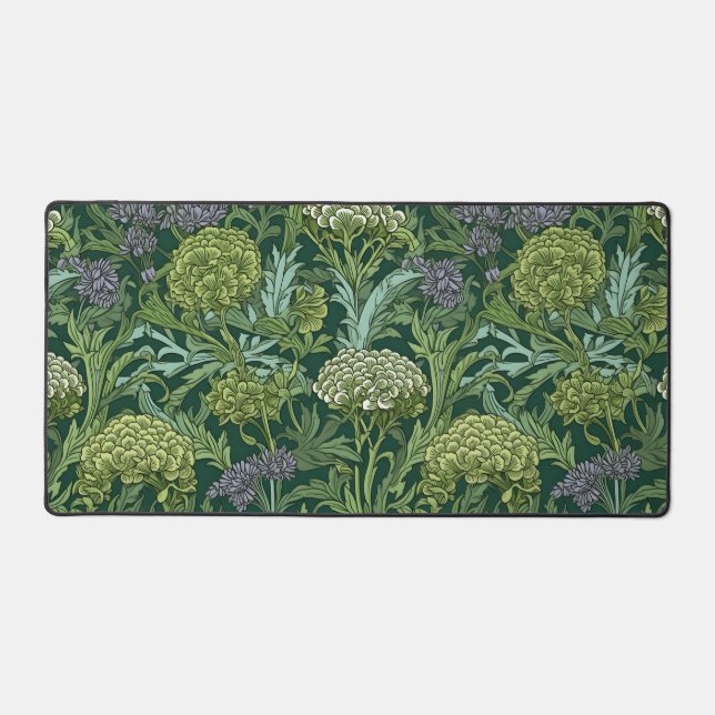 Motif floral sans couture de style William Morris (Recto)