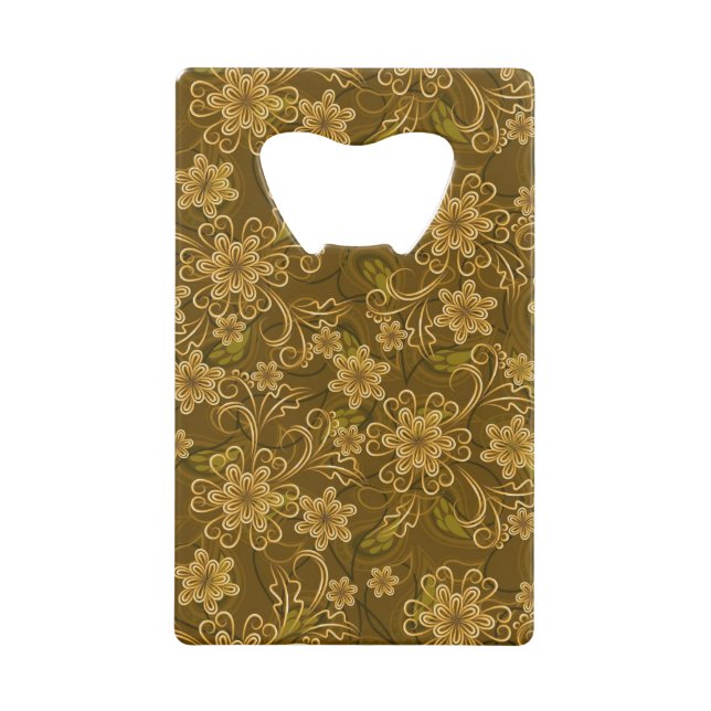 Motif floral vintage d'or (Devant)