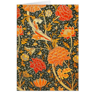 Motif floral vintage William Morris Cray
