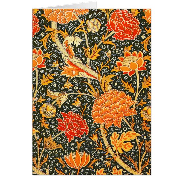 Motif floral vintage William Morris Cray (Devant)
