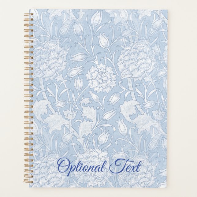 Motif Floral William Morris en bleu (Devant)