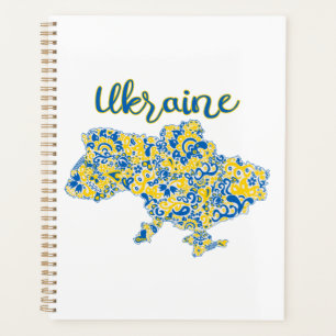 Motif folklorique et typographie ukrainienne