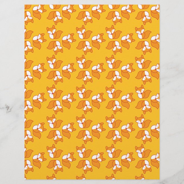 Motif foxy mignon (Devant)