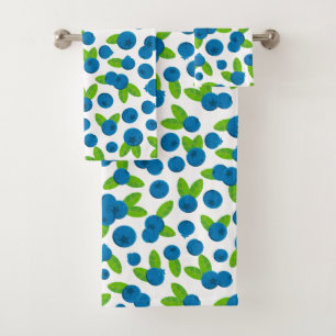 Motif frais de myrtille
