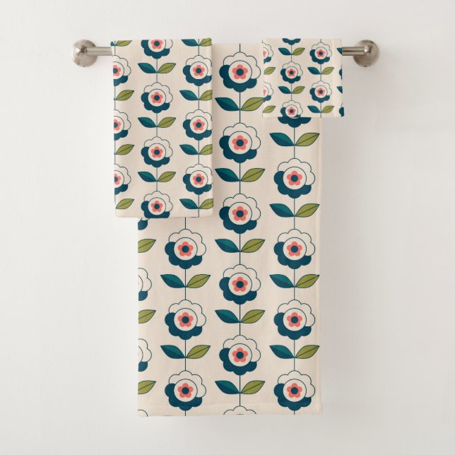 Motif Fun Jardin Retro (En situation)