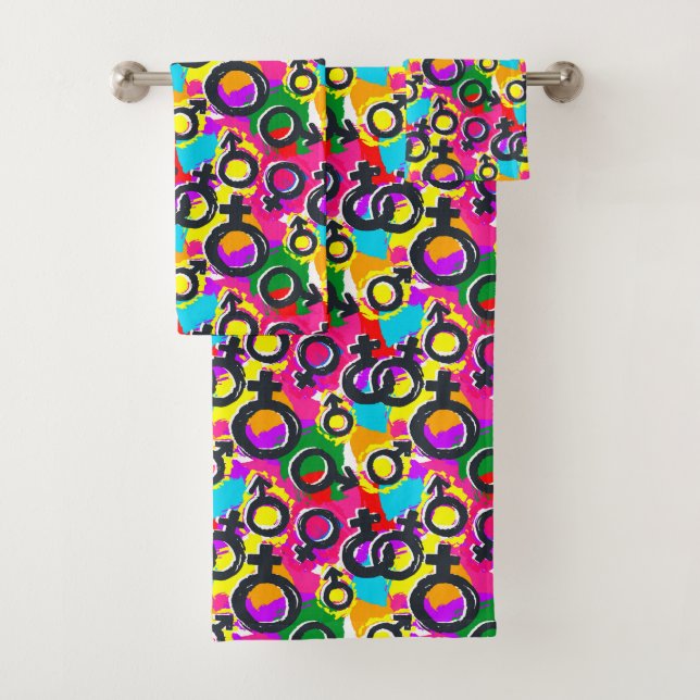 Motif Gay pride de Neon (En situation)