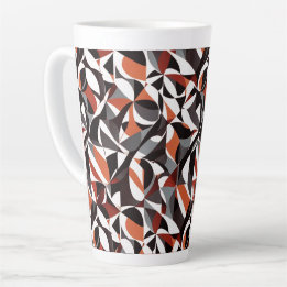 motif géométrique Abstrait 32 - Latte Mug