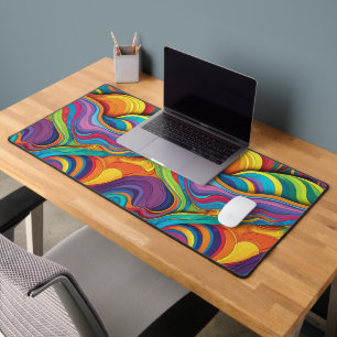 motif géométrique Abstrait 34 - Mat de bureau