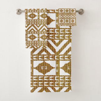 Motif géométrique africain