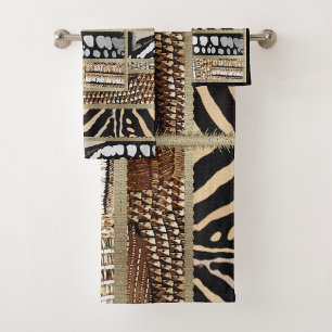 Motif géométrique afrocentrique • Majesté nubienne