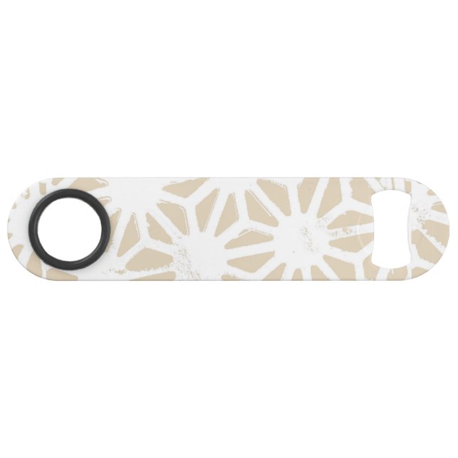 Motif géométrique beige (Devant (Horizontal))