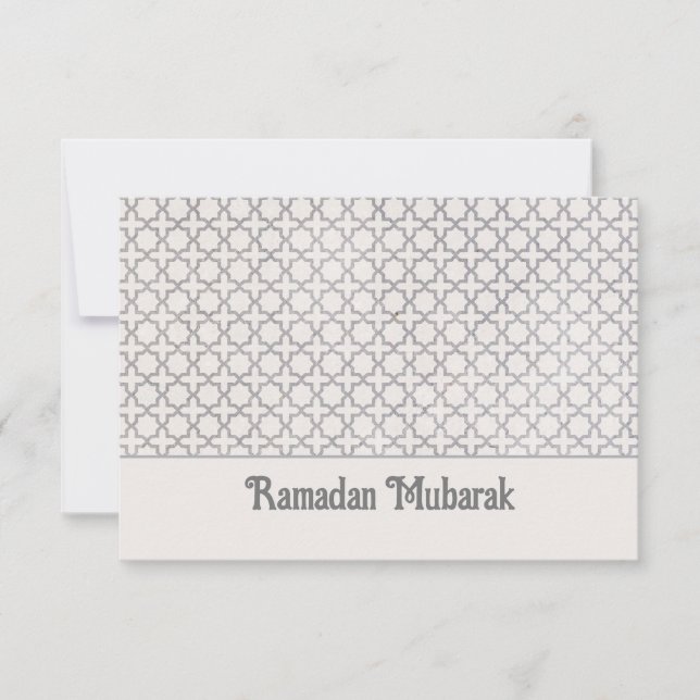 Motif géométrique beige islamique (Devant)