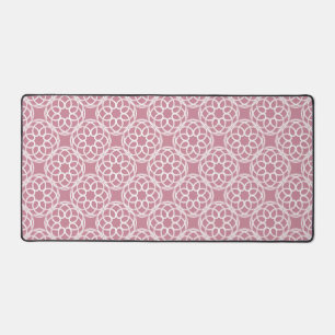 Motif géométrique blanc rose sans couture