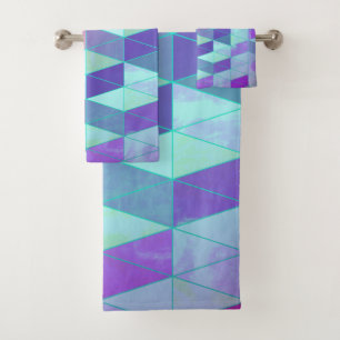 Motif géométrique Cubes en Triangles
