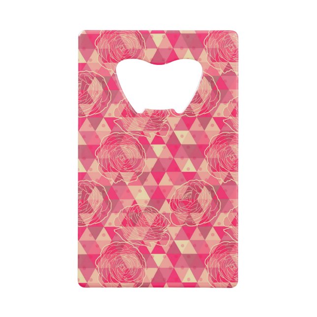 Motif géométrique de fleur (Devant)