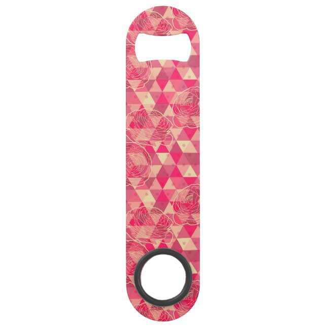 Motif géométrique de fleur (Devant)