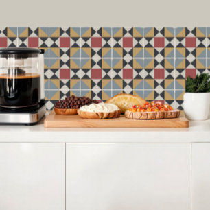 Motif géométrique de Villa Italienne Carreaux d'ét