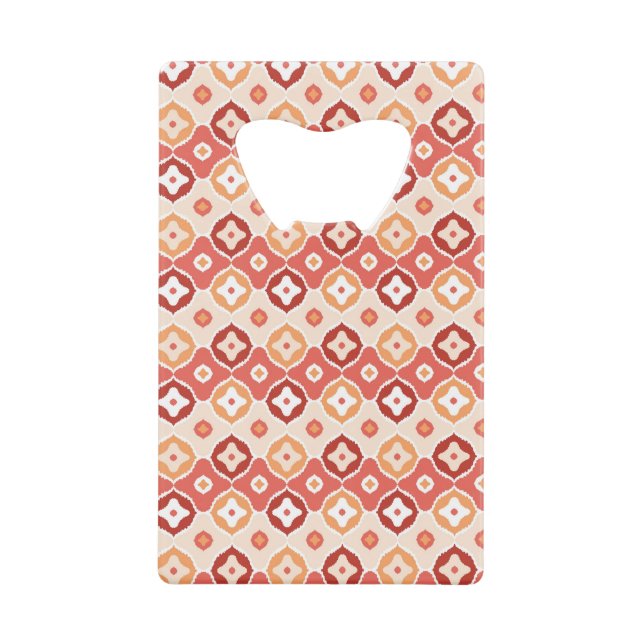 Motif géométrique d'ikat d'or (Devant)