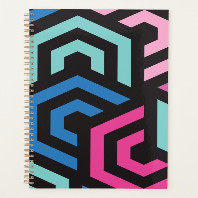 Motif géométrique Hexagon (Devant)