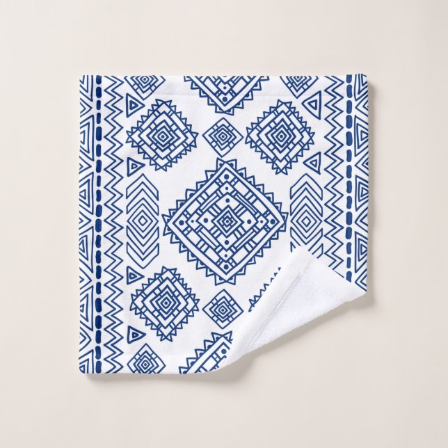 Motif géométrique homogène (Gant de toilette)