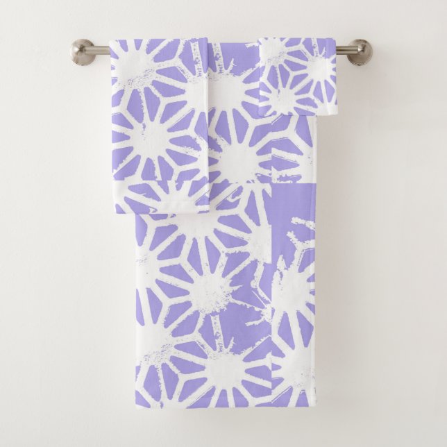 Motif géométrique Lavender (En situation)