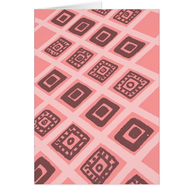 Motif géométrique mexicain coloré (Devant)