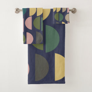 Motif géométrique moderne dans les tons pastel