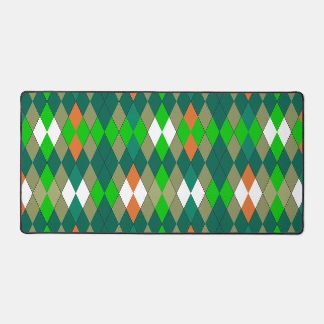 Motif géométrique multicolore minimalisme losanges (Recto)