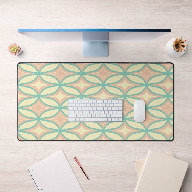 Motif géométrique sans couture en forme de diamant (Bureau 1)