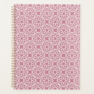 Motif géométrique sans couture rose blanc