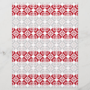 Motif géométrique SUN du matin letton II