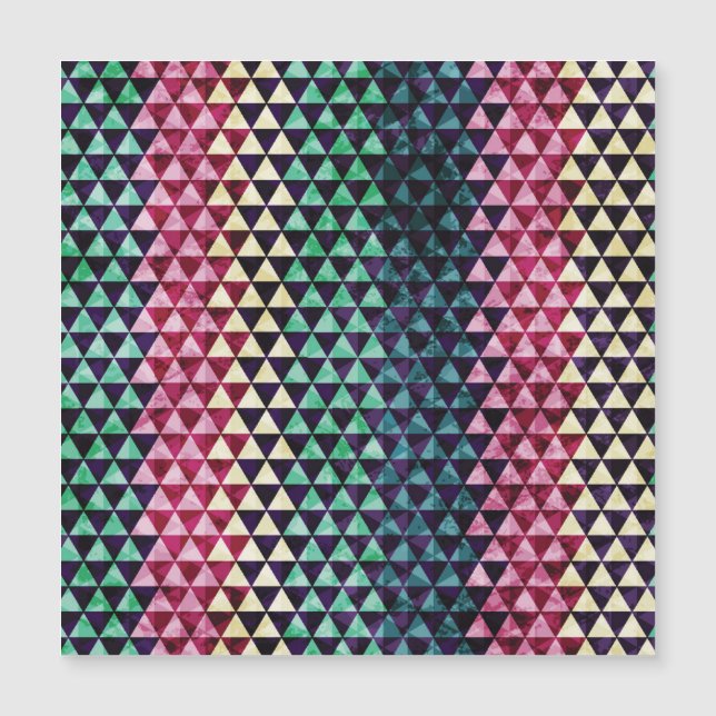Motif géométrique triangle vintage sans couture (Devant)