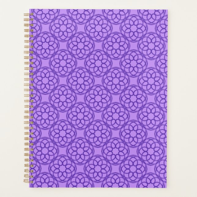 Motif géométrique violet sans couture (Devant)