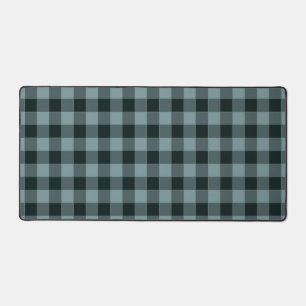 Motif Gingham à carreaux bleus noirs
