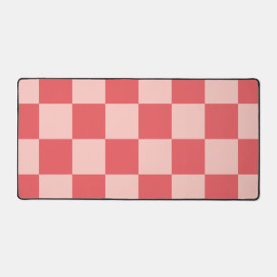 Motif Gingham à carreaux rose rouge