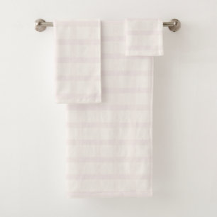 Motif Gingham Blanc Crème et Champagne Rose