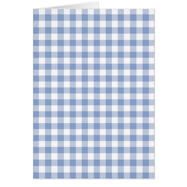 Motif Gingham Bleu Clair Imprimé Carreaux Classiqu (Devant)