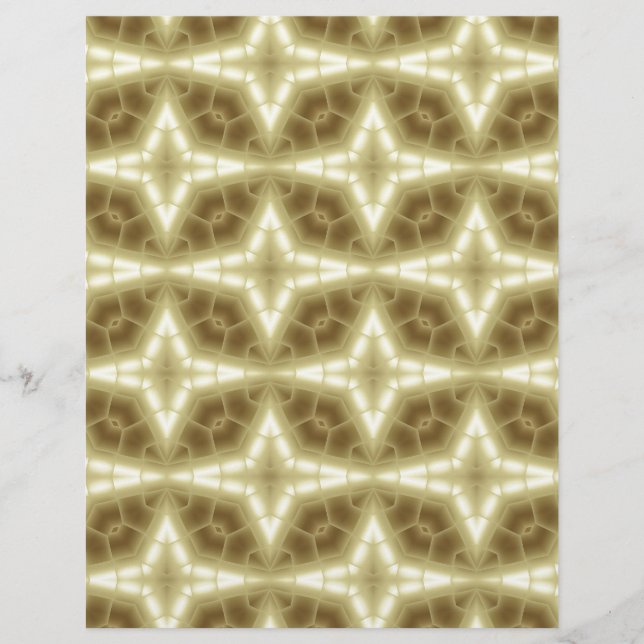 Motif Gold Abstrait (Devant)