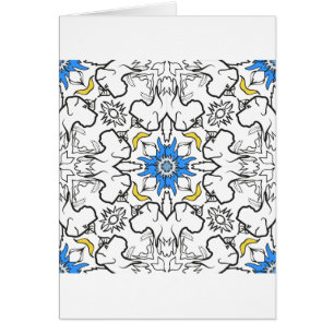 Motif Grand Danois bleu