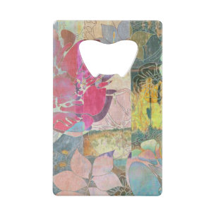 Motif grunge floral d'art